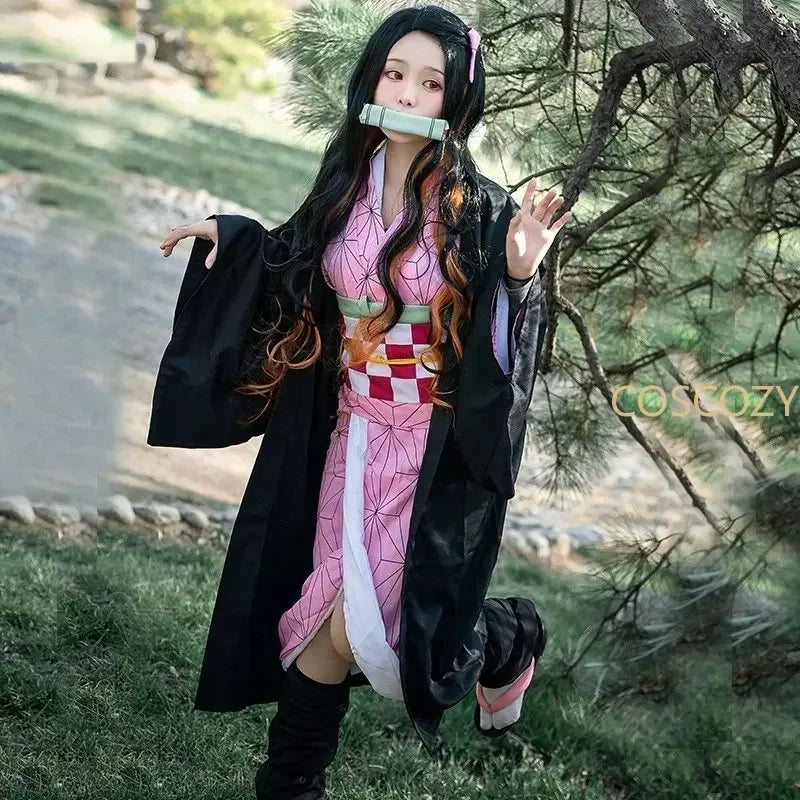 Cosplay Nezuko pour enfant et adolescente