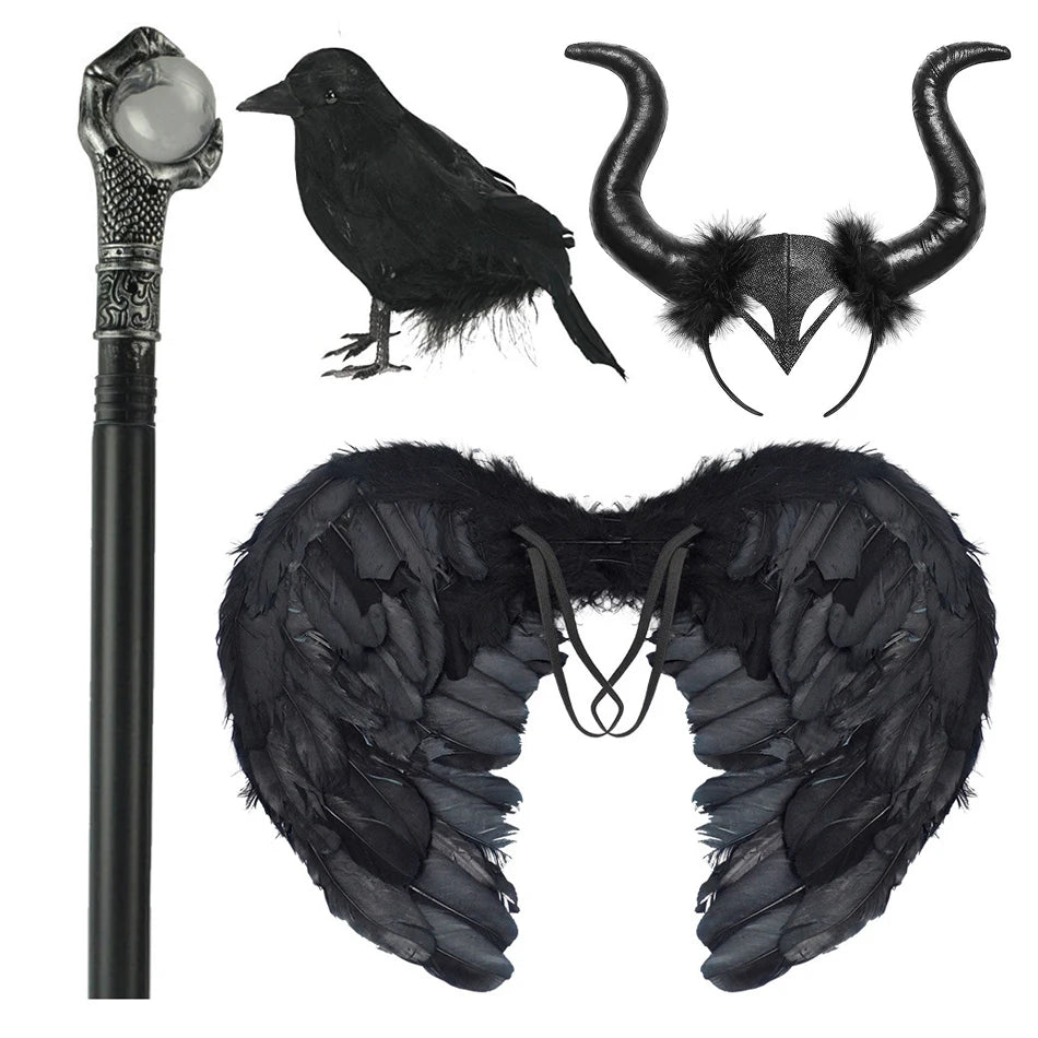 Robe sorcière noire pour enfant