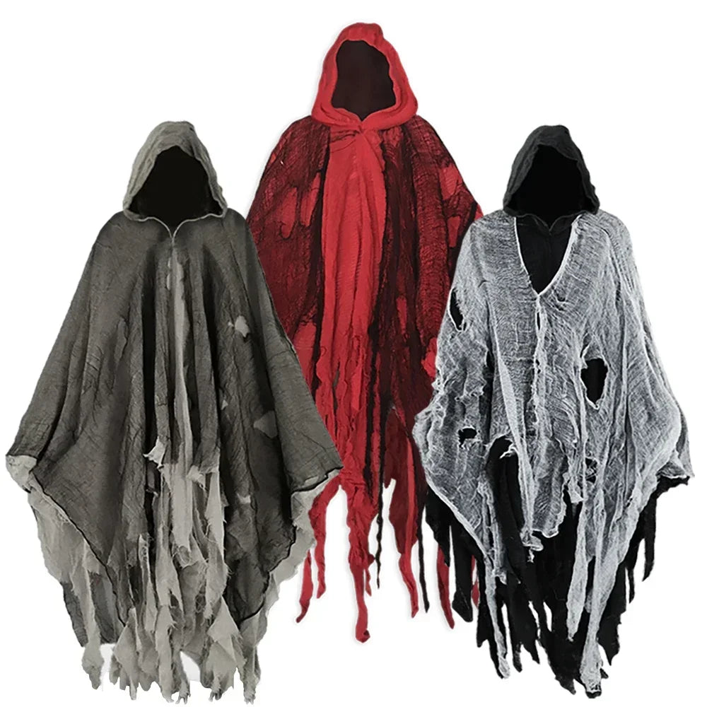 Cape zombie à capuche