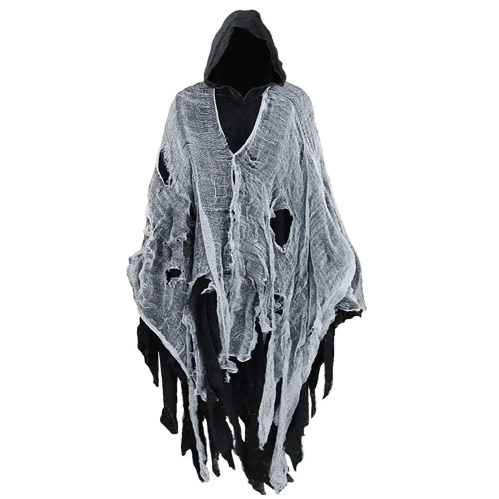 Cape zombie à capuche