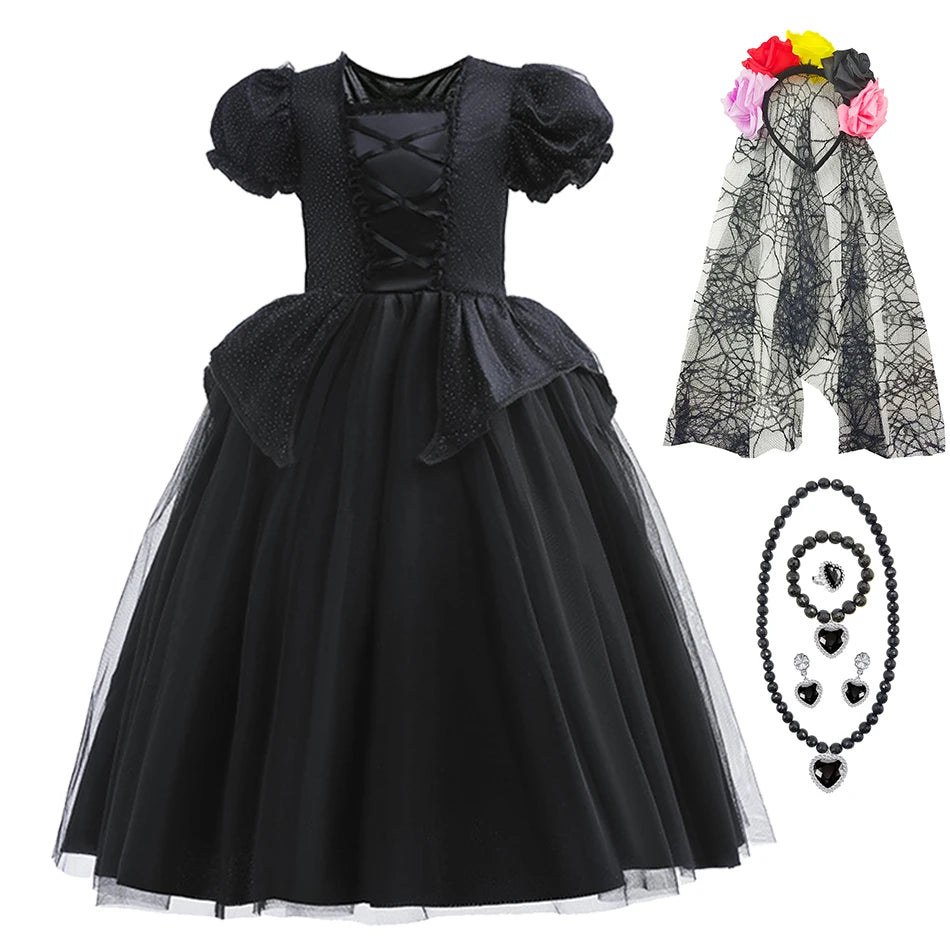 Robe sorcière noire pour enfant