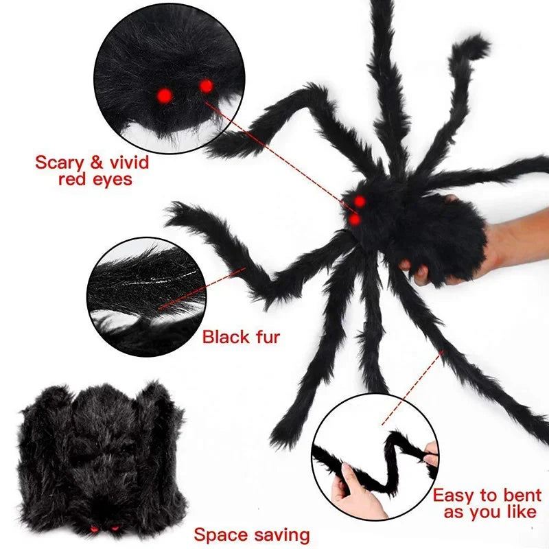 Araignée géante Halloween