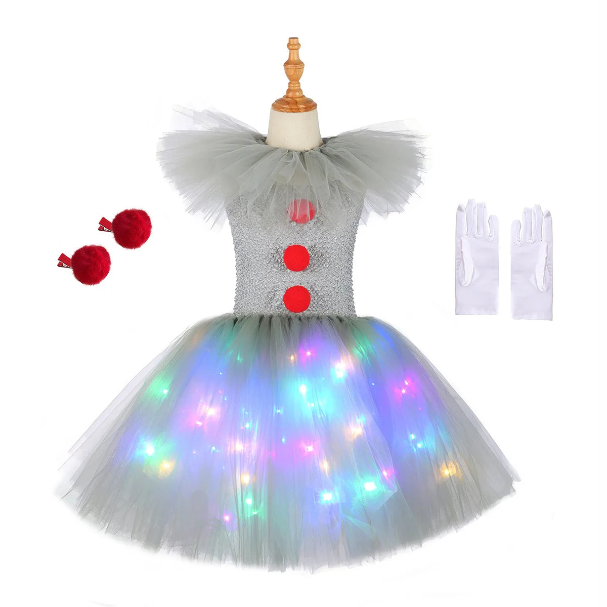 Costume clown Halloween pour enfant
