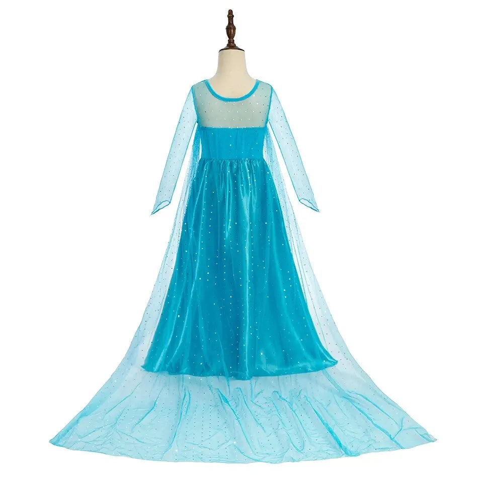 Robe princesse des neiges pour enfant