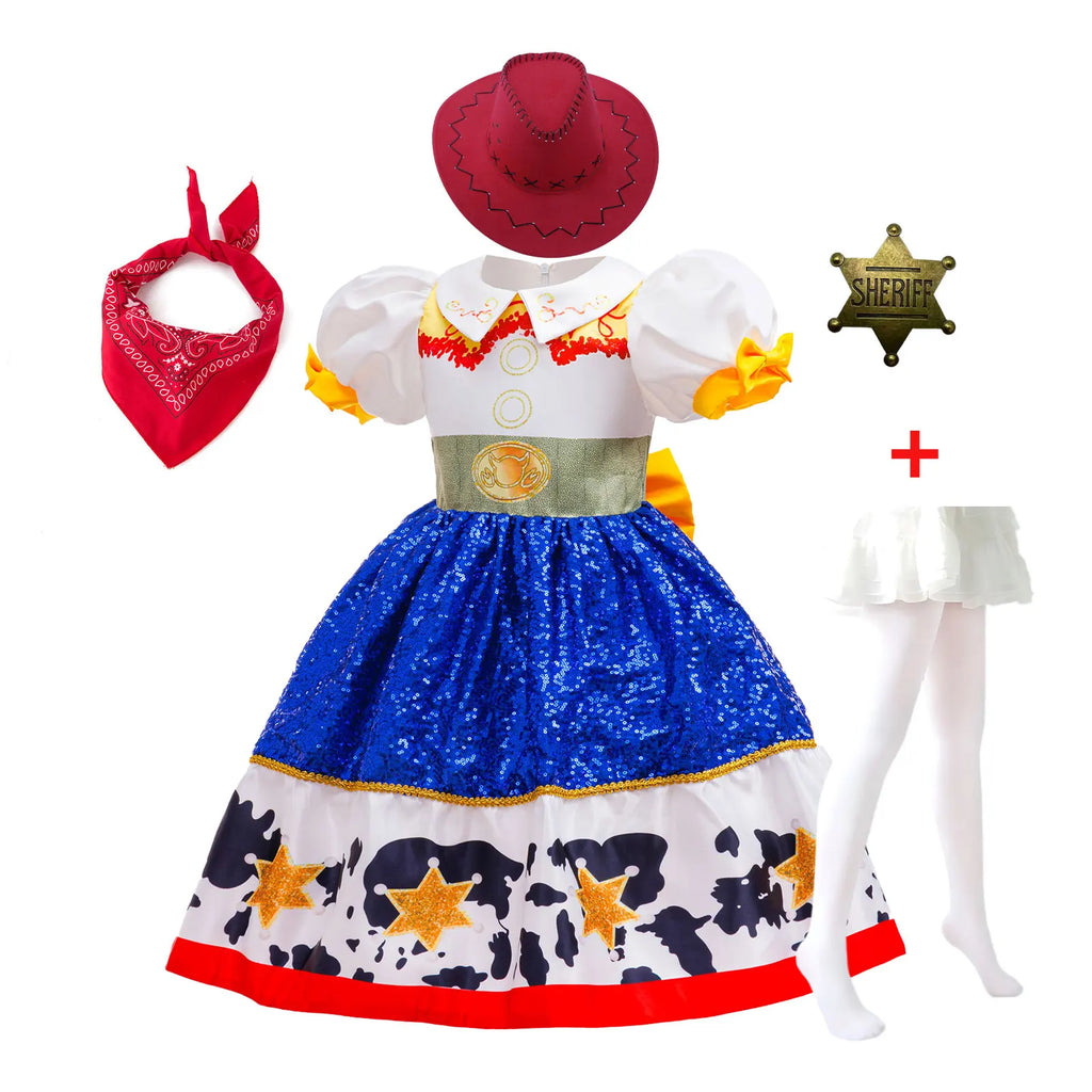 Costume cowgirl pour enfant