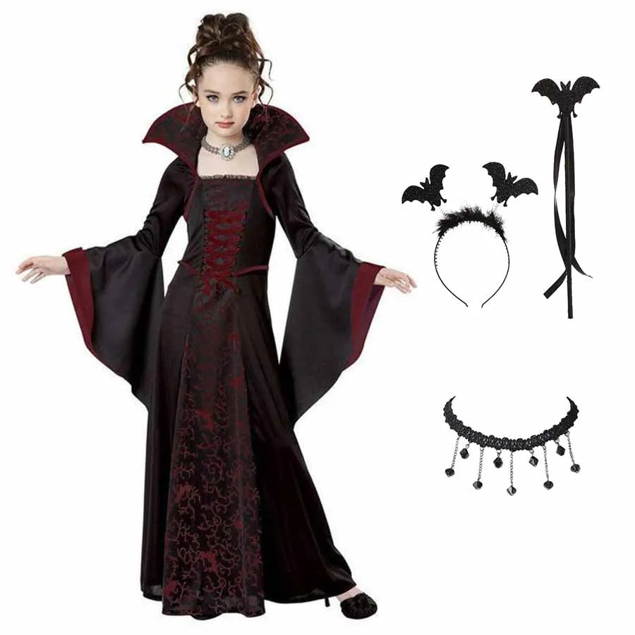 Robe vampire tutu pour enfant