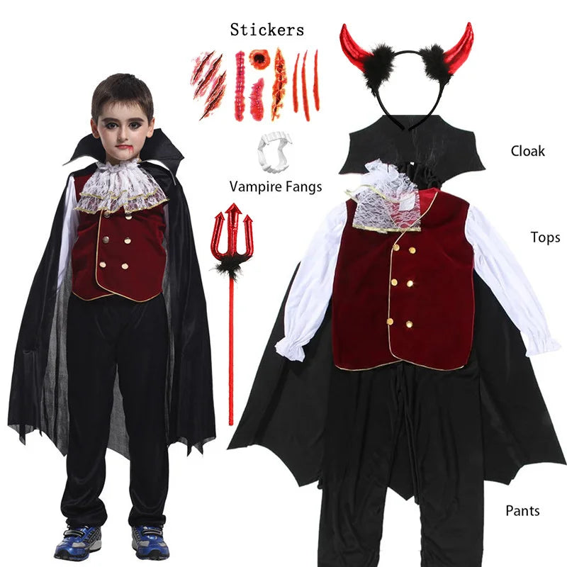 Costume vampire garçon