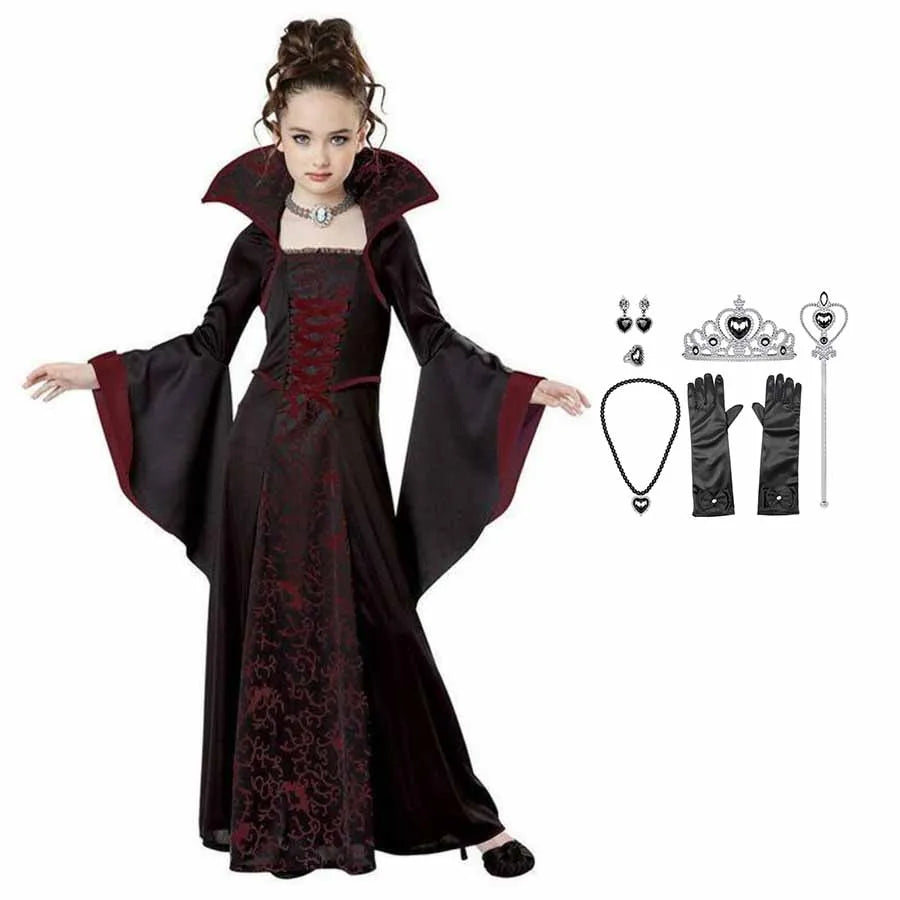 Robe vampire tutu pour enfant