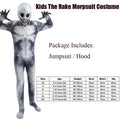Costume zombie à capuche pour enfant
