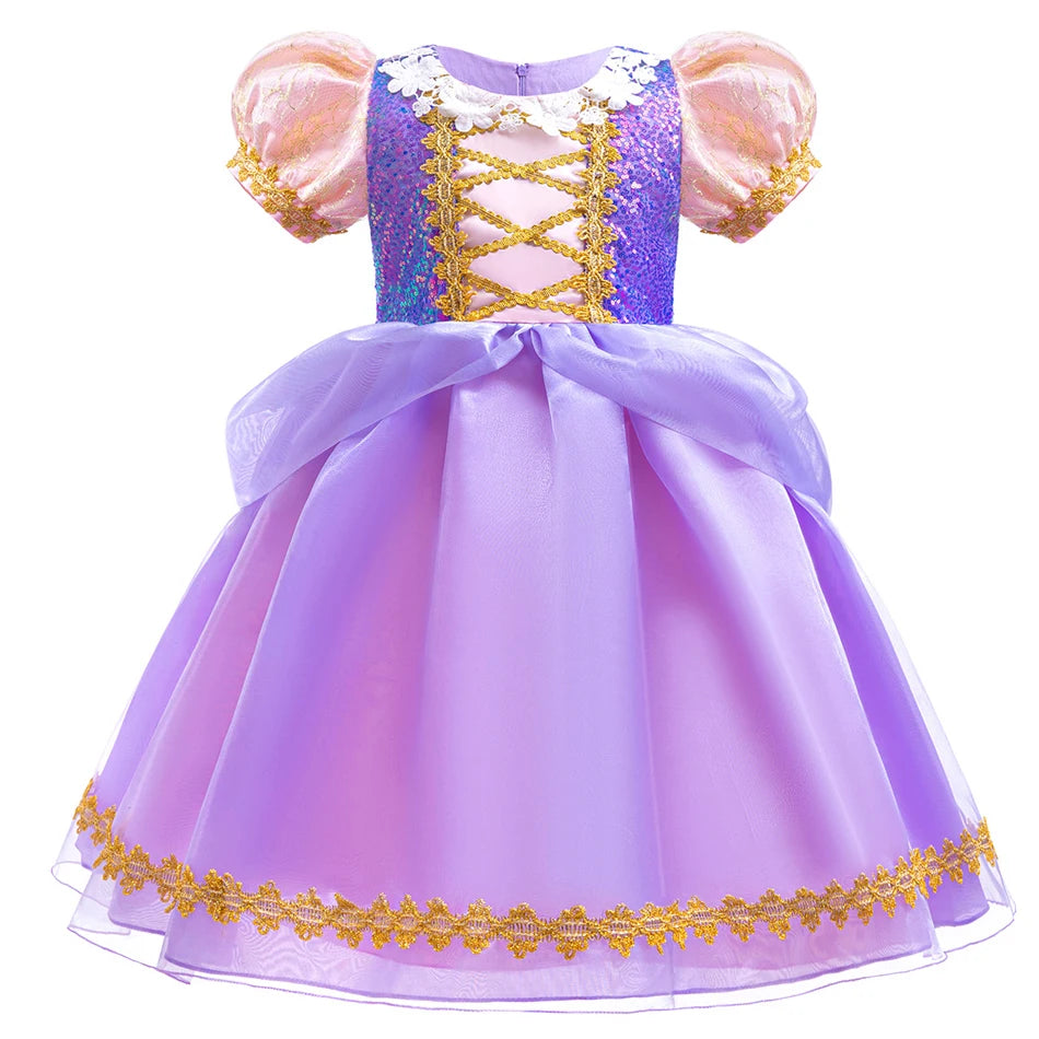 Robe princesse Raiponce pour enfant