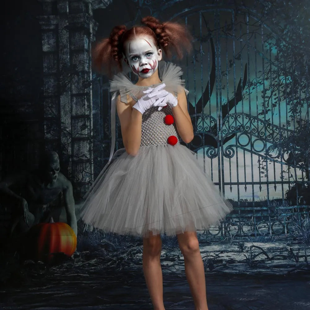 Costume clown Halloween pour enfant