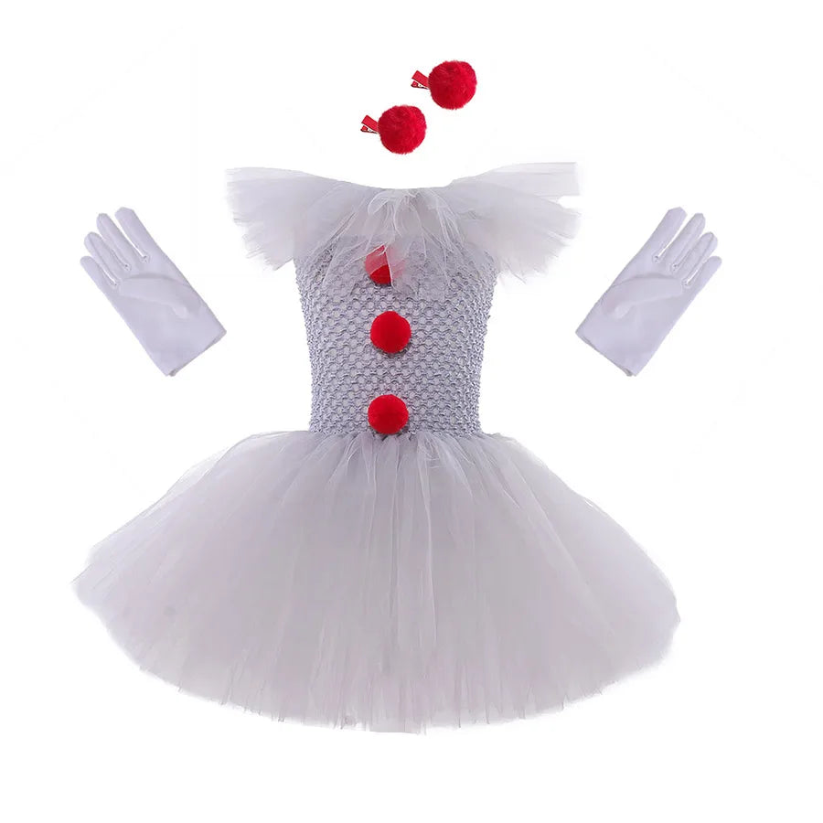 Costume clown Halloween pour enfant