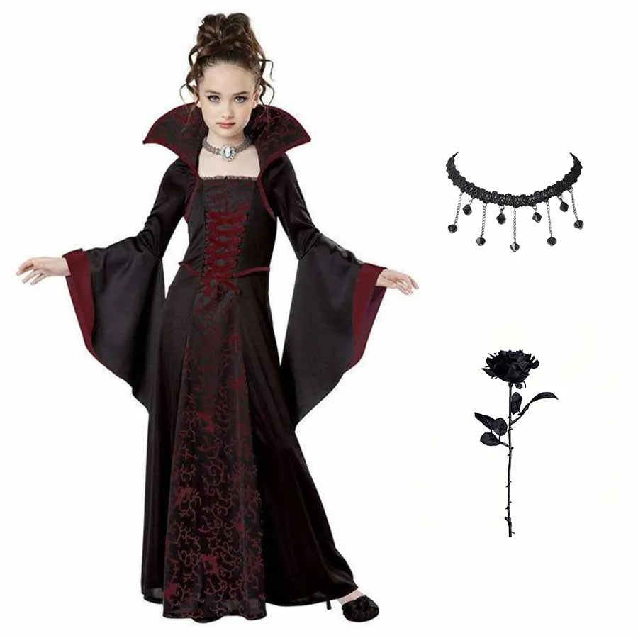 Robe vampire tutu pour enfant