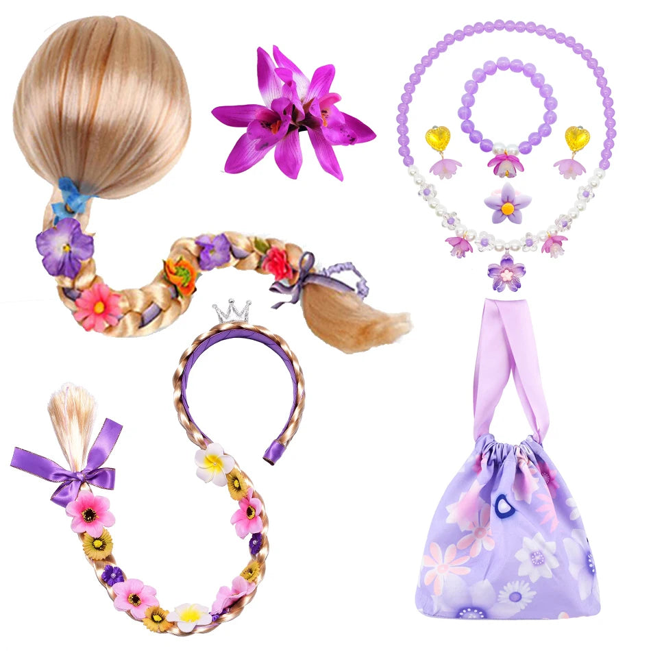 Robe princesse Raiponce pour enfant