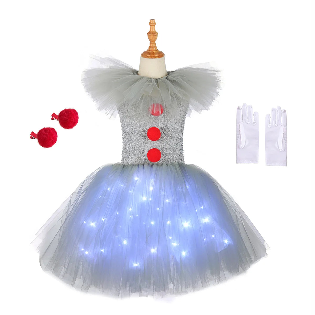 Costume clown Halloween pour enfant