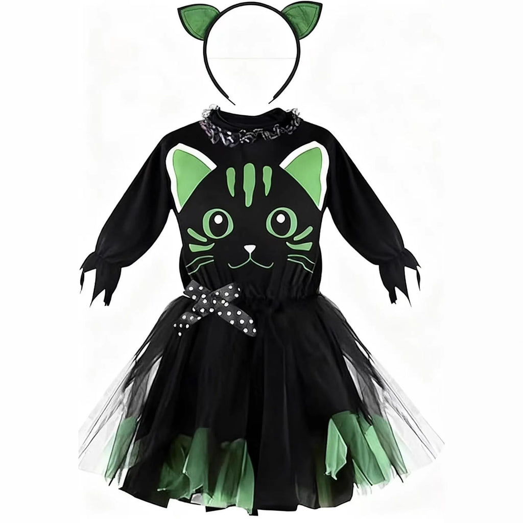 Costume chat et sorcière enfant