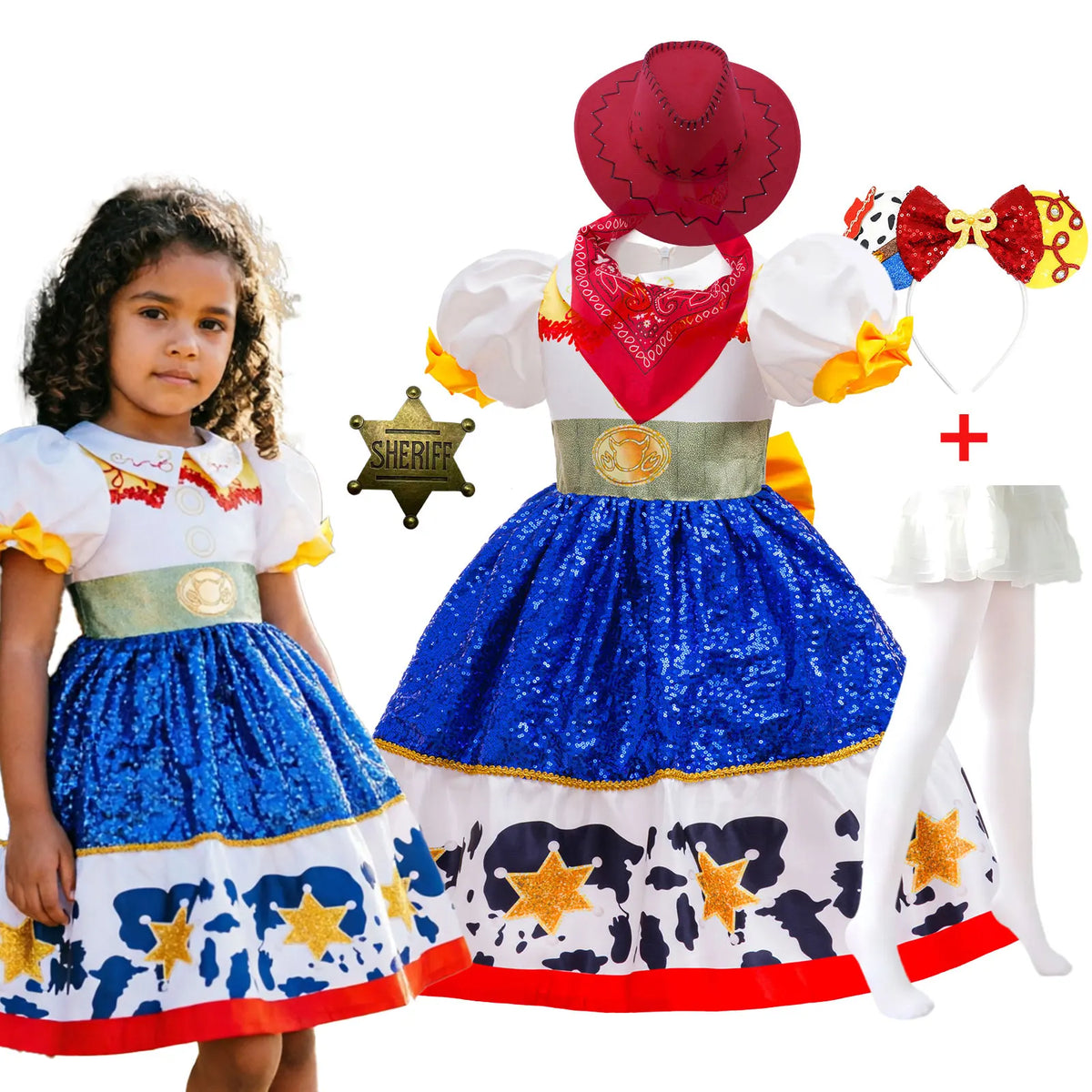 Costume cowgirl pour enfant
