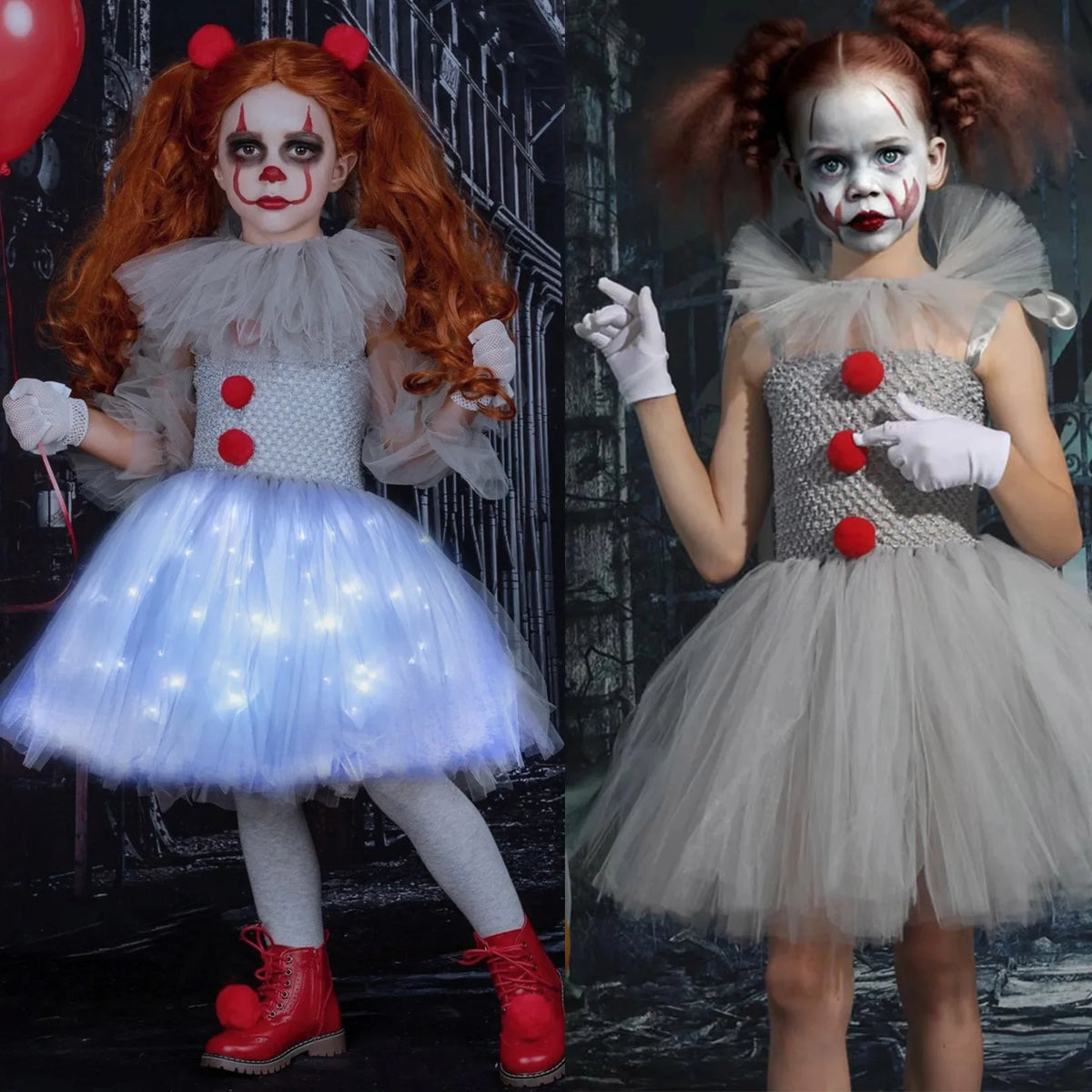 Costume clown Halloween pour enfant