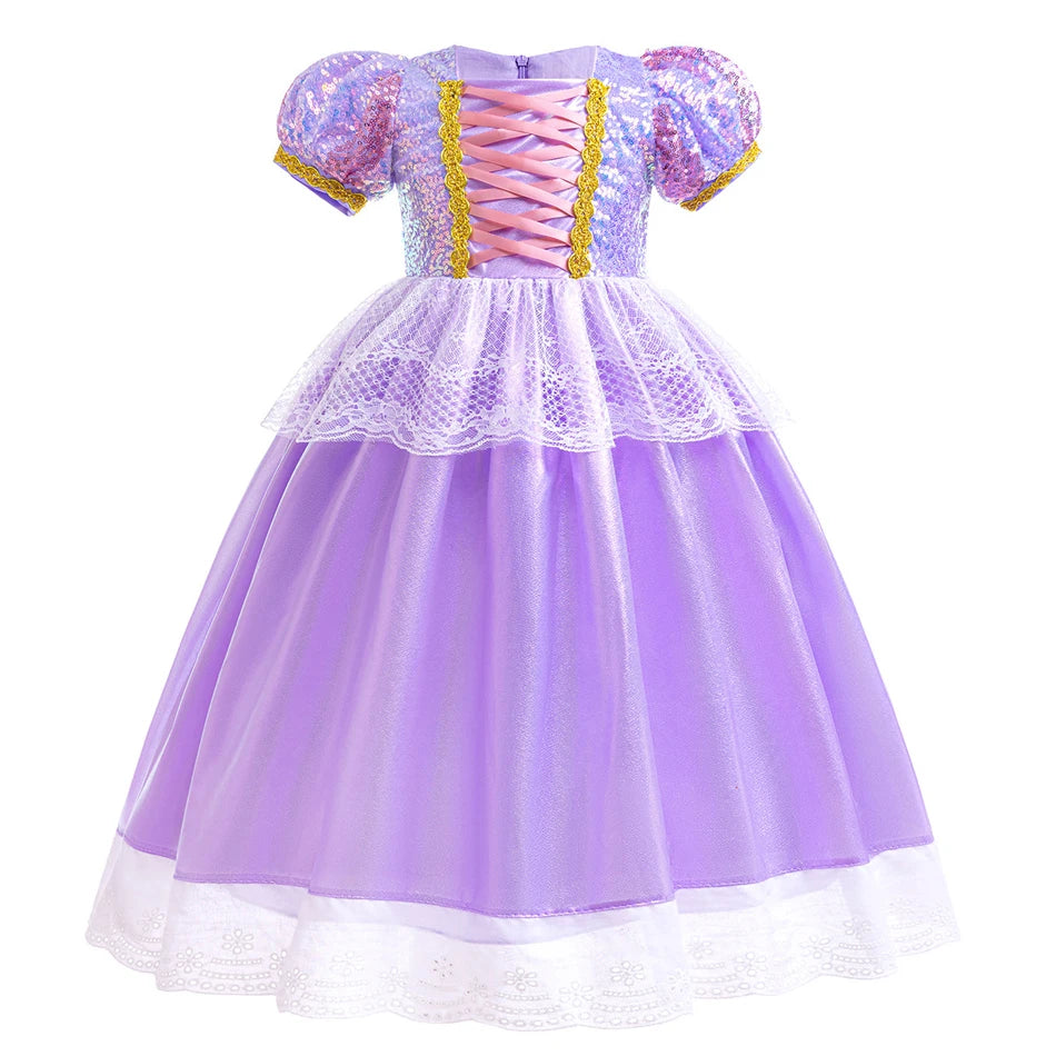 Robe princesse Raiponce pour enfant