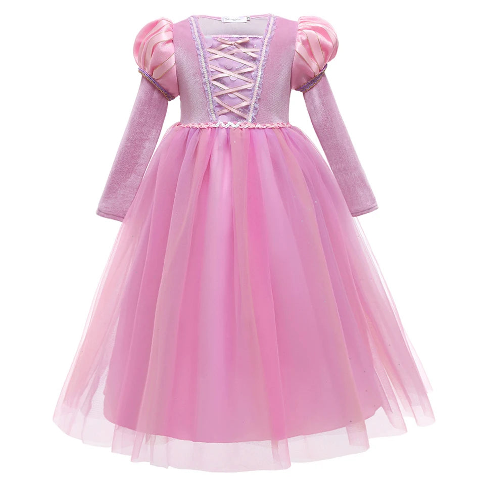 Robe princesse Raiponce pour enfant